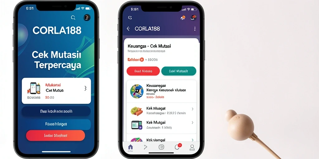 Tampilan antarmuka CORLA188 untuk cek mutasi yang sederhana dan efektif.