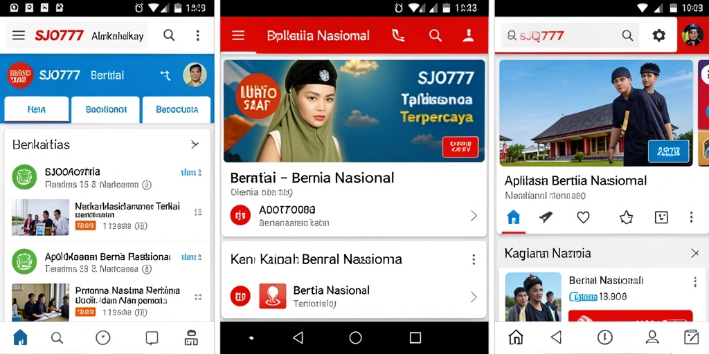 Tampilan antarmuka SJO777 yang informatif dan menarik.