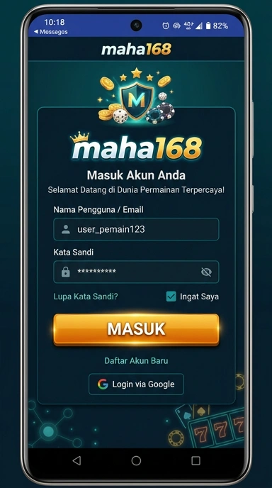 Masuk Akun maha168: Cara Login yang Mudah